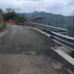 Riaperta la provinciale Apricale-Bajardo dopo il crollo del muro di contenimento